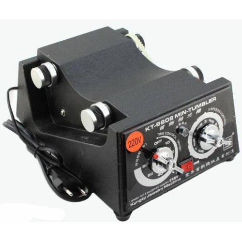 เครื่องร่อนเงา เครื่องร่อนลูกเหล็ก เครื่องร่อนเงาจิวเวรี่ Magnetic Tumbler รุ่น KT-6808