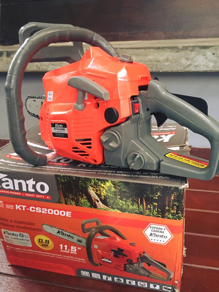 Kanto เลื่อยยนต์11.5 บาร์ 2 จังหวะ ฟรี โซ่ 2