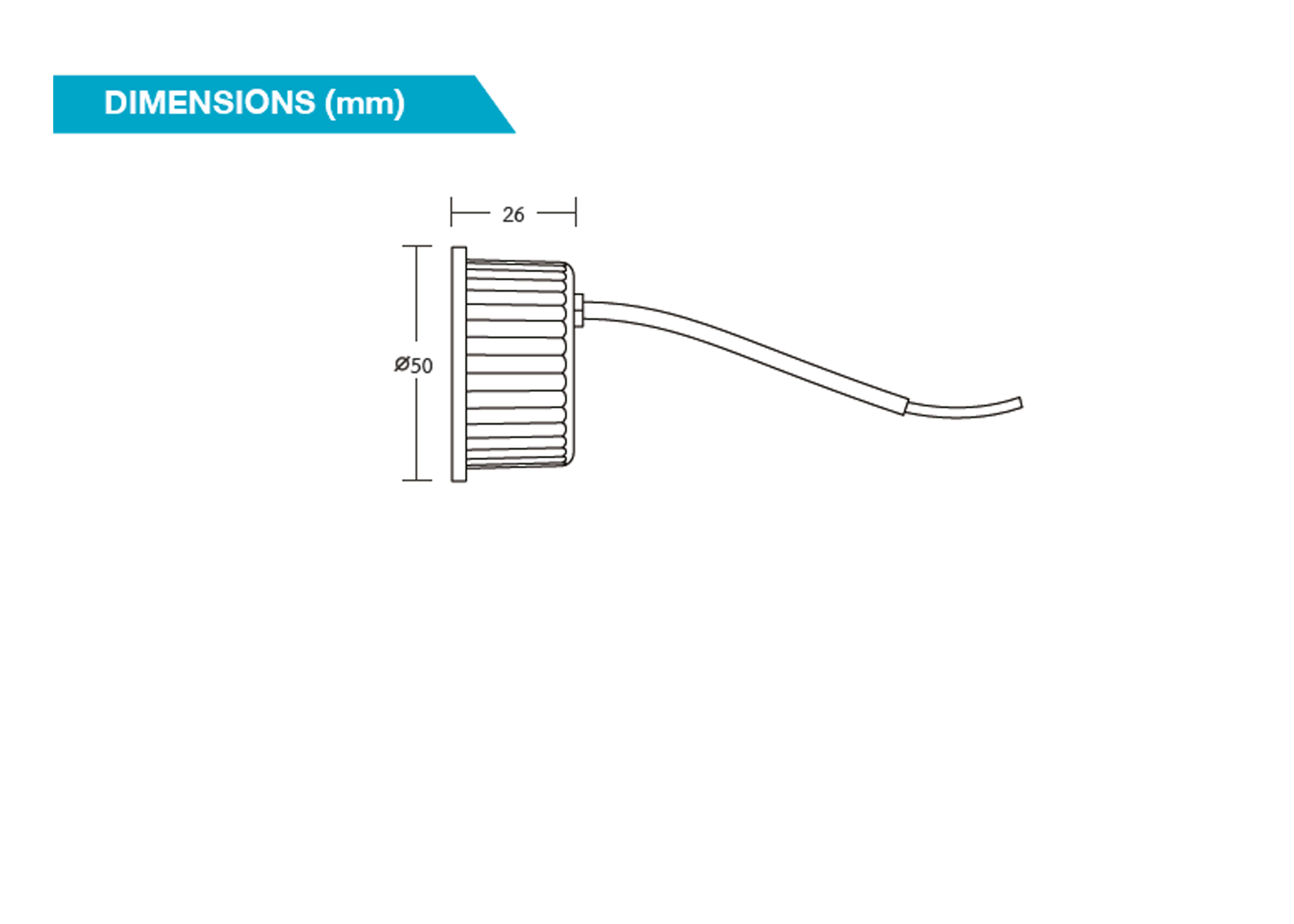 หลอด LED MR16(ชนิดที่ไม่มีขั้ว) 7W BEC