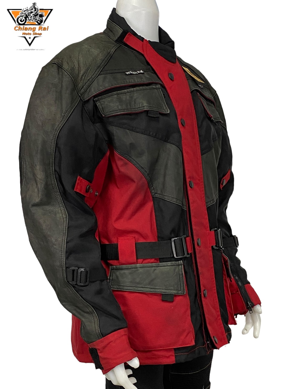 เสื้อขี่มอเตอร์ไซด์( มือสอง) RCTA 357 อก 52 " ยาว 30 "XL) ยี่ห้อ**roloff**