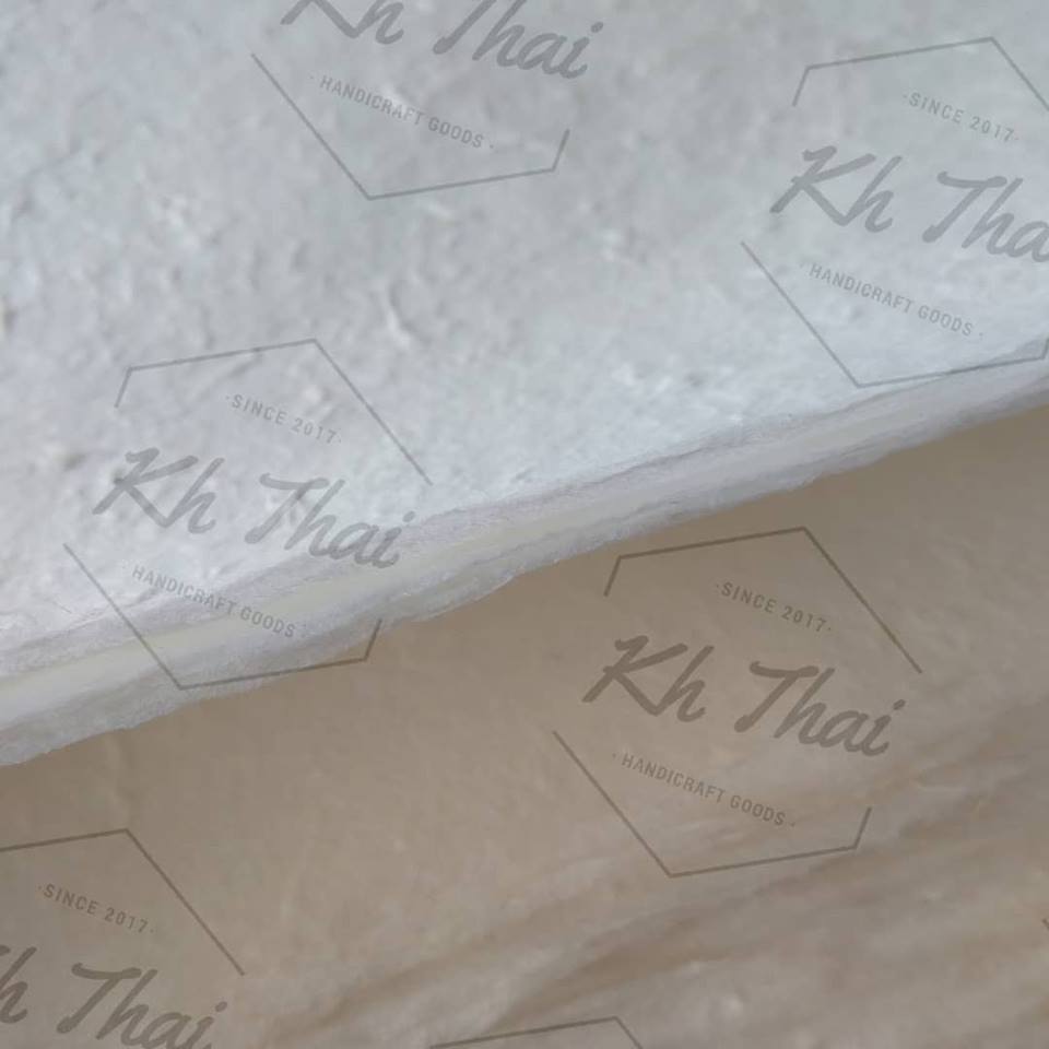 กระดาษสา หนา แบบขรุขระ มีทุกสี 50 แผ่น คละสีได้ เลือกสีทักไลน์ ไม่ขายปลีก