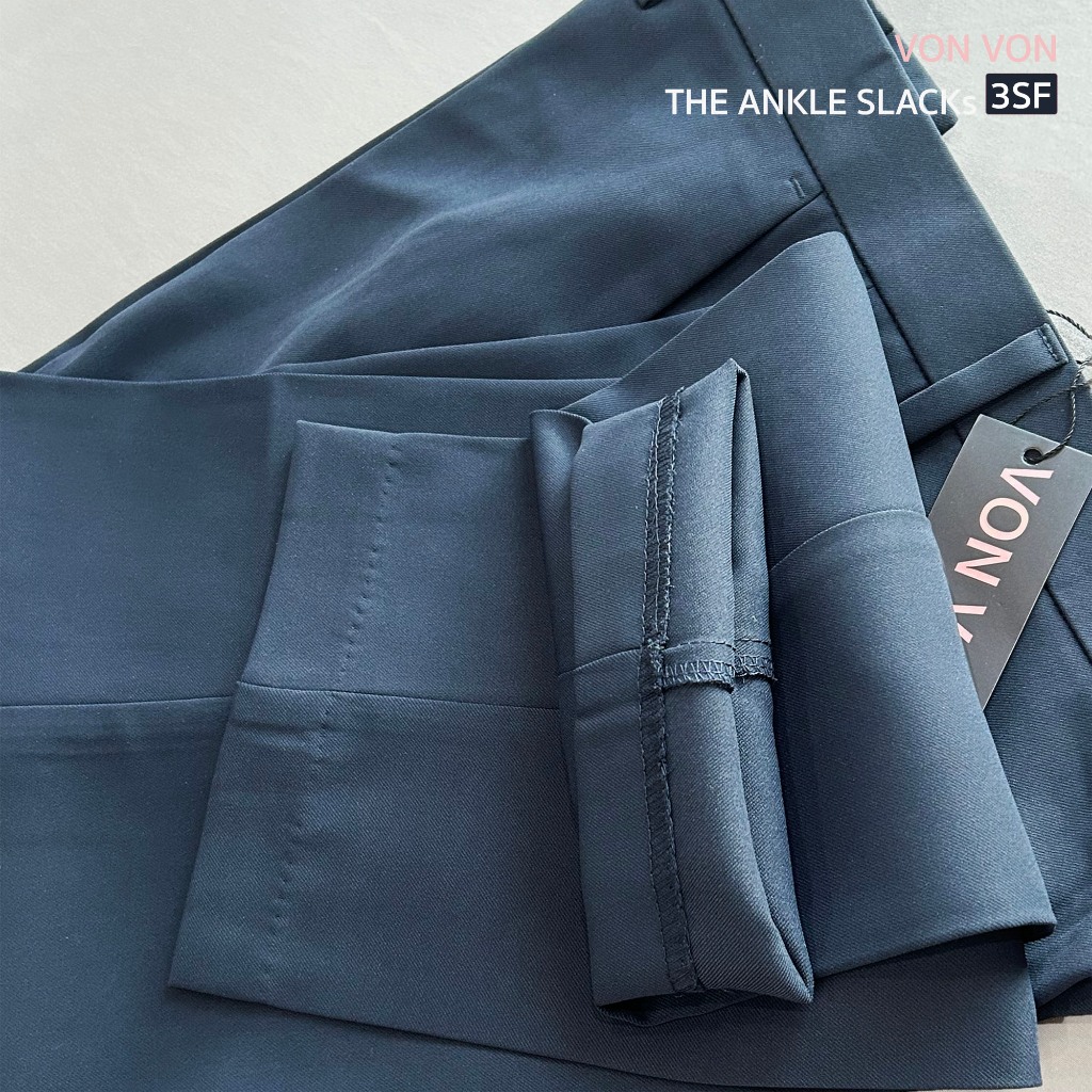 [VON VON] THE ANKLE SLACKs 3 Slim Fit ทรงกระบอกเล็ก
