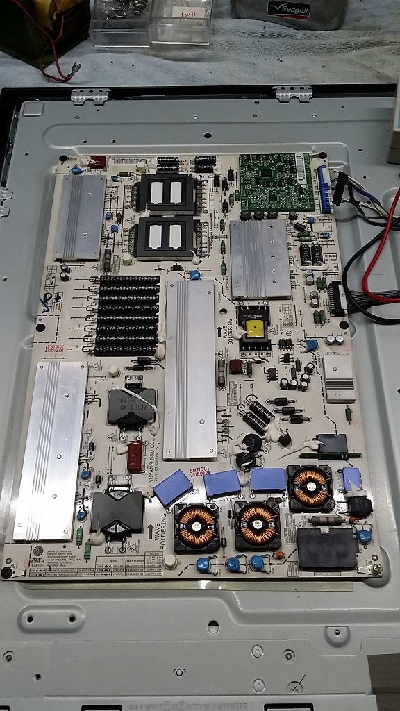 ซ่อมโทรทัศน์ LCD-TV ยี่ห้อ LG รุ่น 42LX6500 อาการพอร์ท HDMI ใช้ไม่ได้