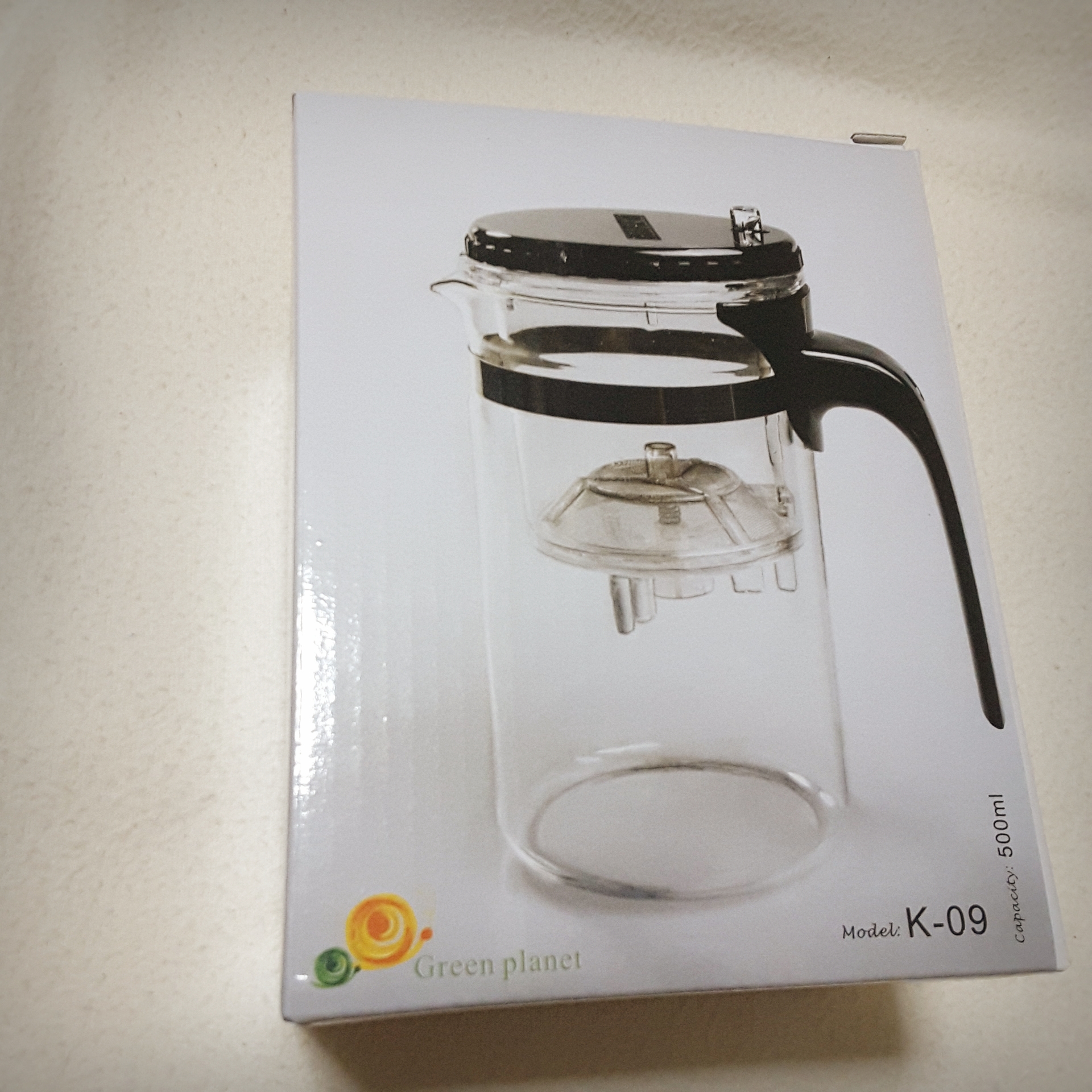 แก้วชงชาแบบกด คุณภาพดี ใช้ง่าย แล้วคุณจะรักแก้วนี้ ขนาด นน. 450 กรัม