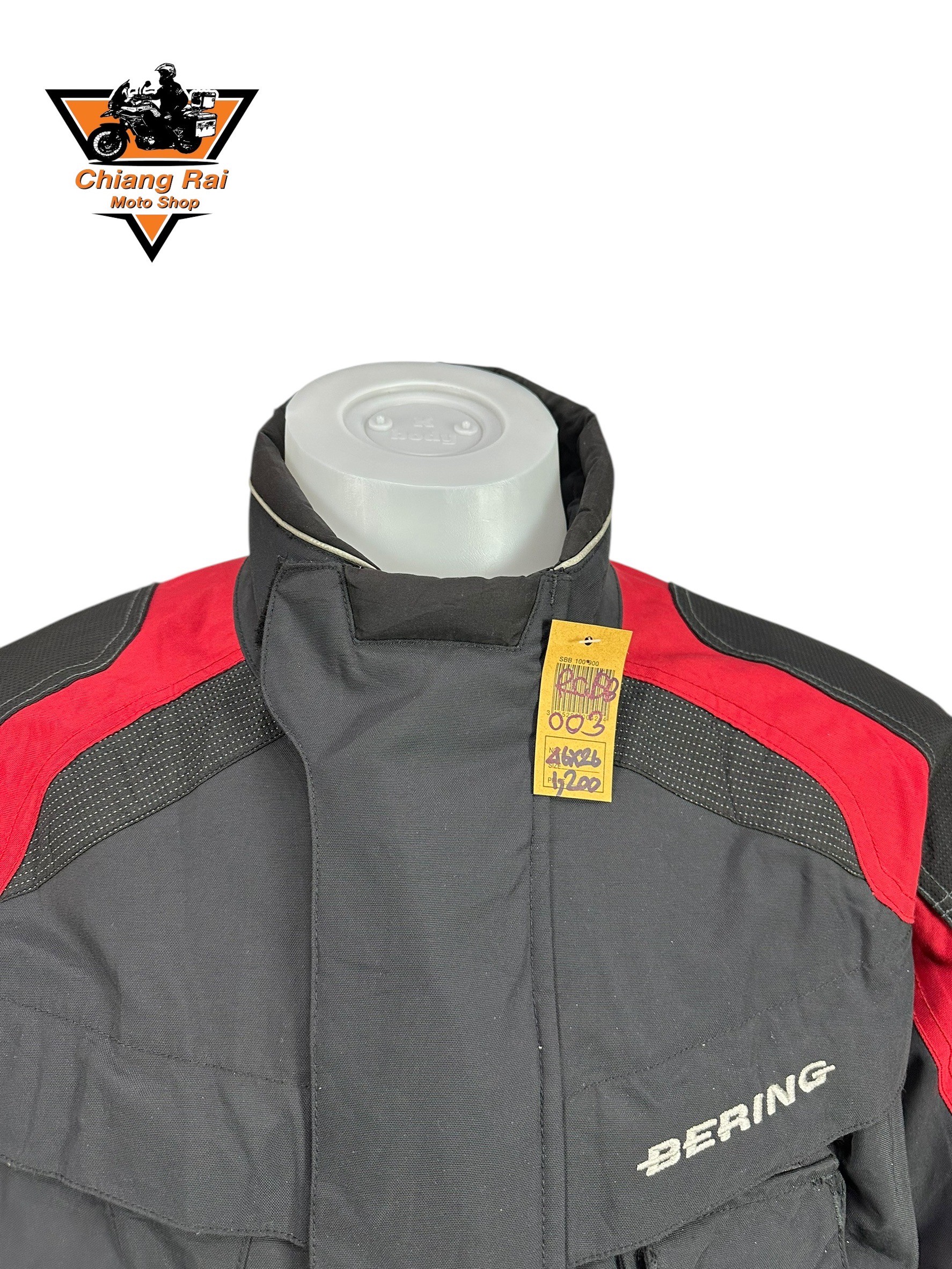 เสื้อขี่มอเตอร์ไซด์( มือสอง) CRSB 003 : อก 46" ยาว 26" (L) **BERING**