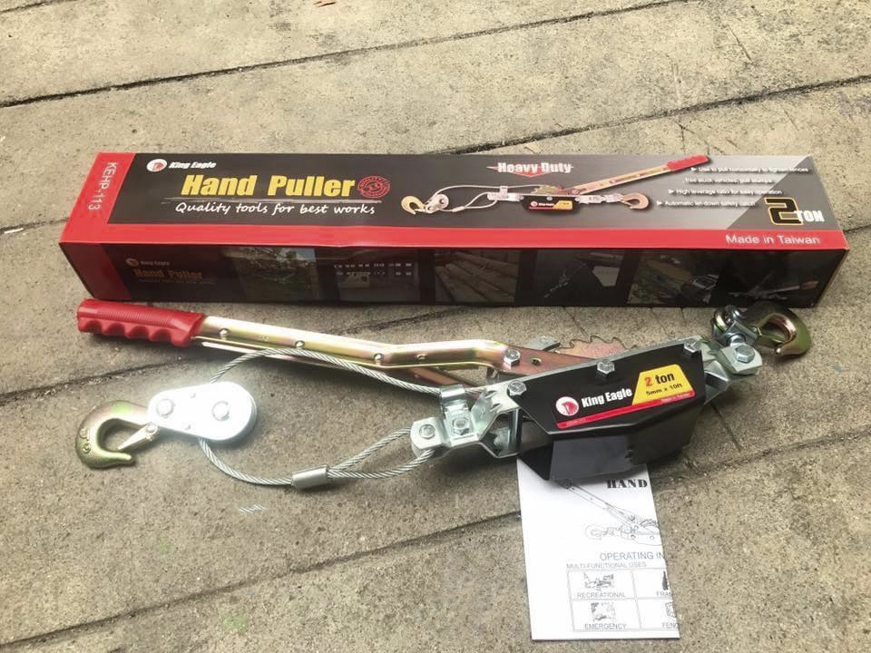 รอกสลิง มือโยก ยี่ห้อ King Eagle 2 ตัน ยาว 3 เมตร