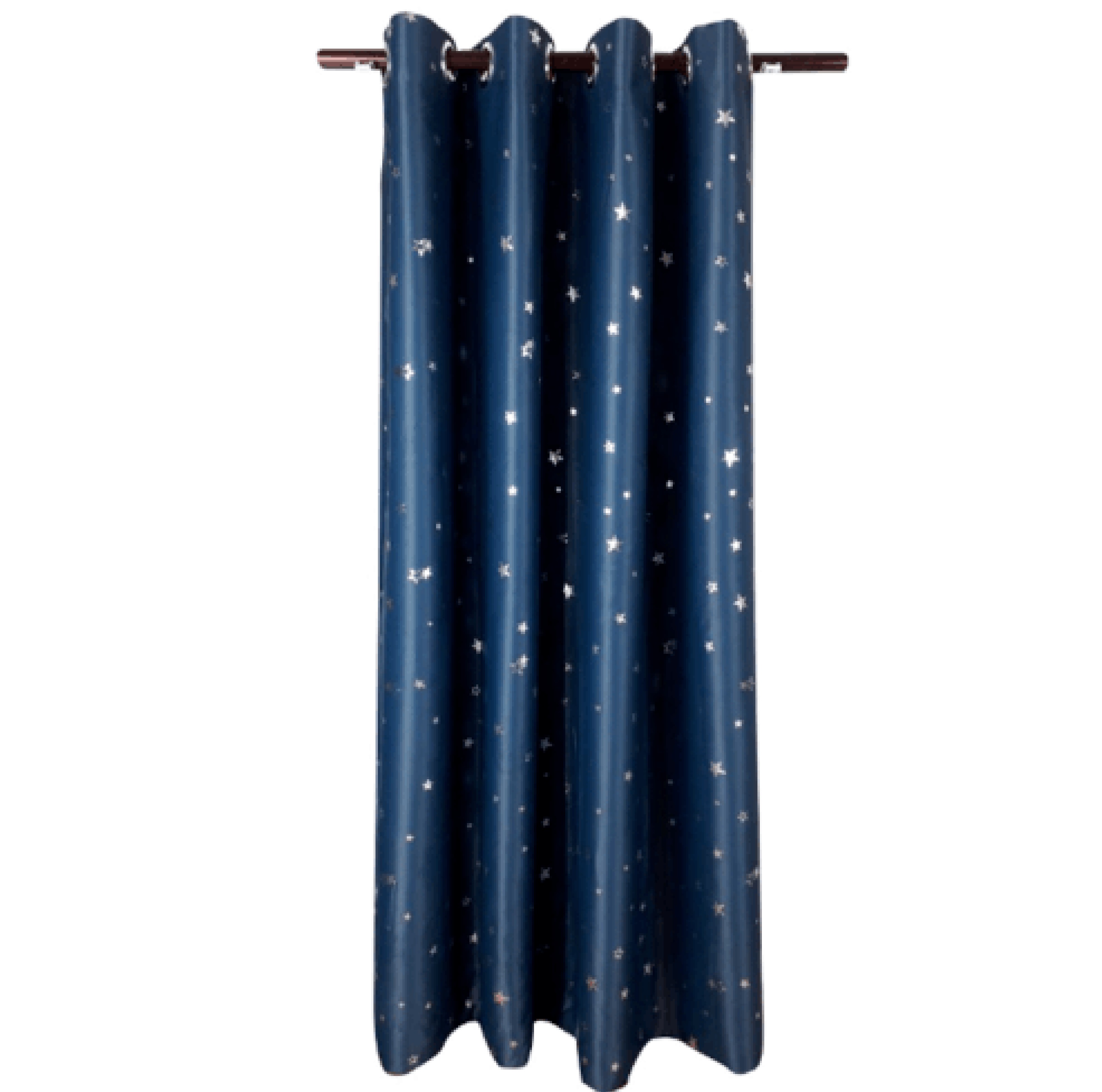 DAVINCIม่านประตูตาไก่ 2901-5 150x250ซม.สีน้ำเงิน