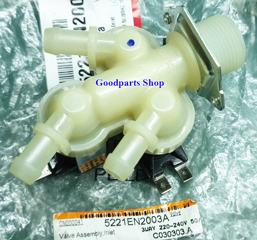 5221EN2003A Inlet Valve 3 Way 220VAC LG รุ่น WD-14181AD
