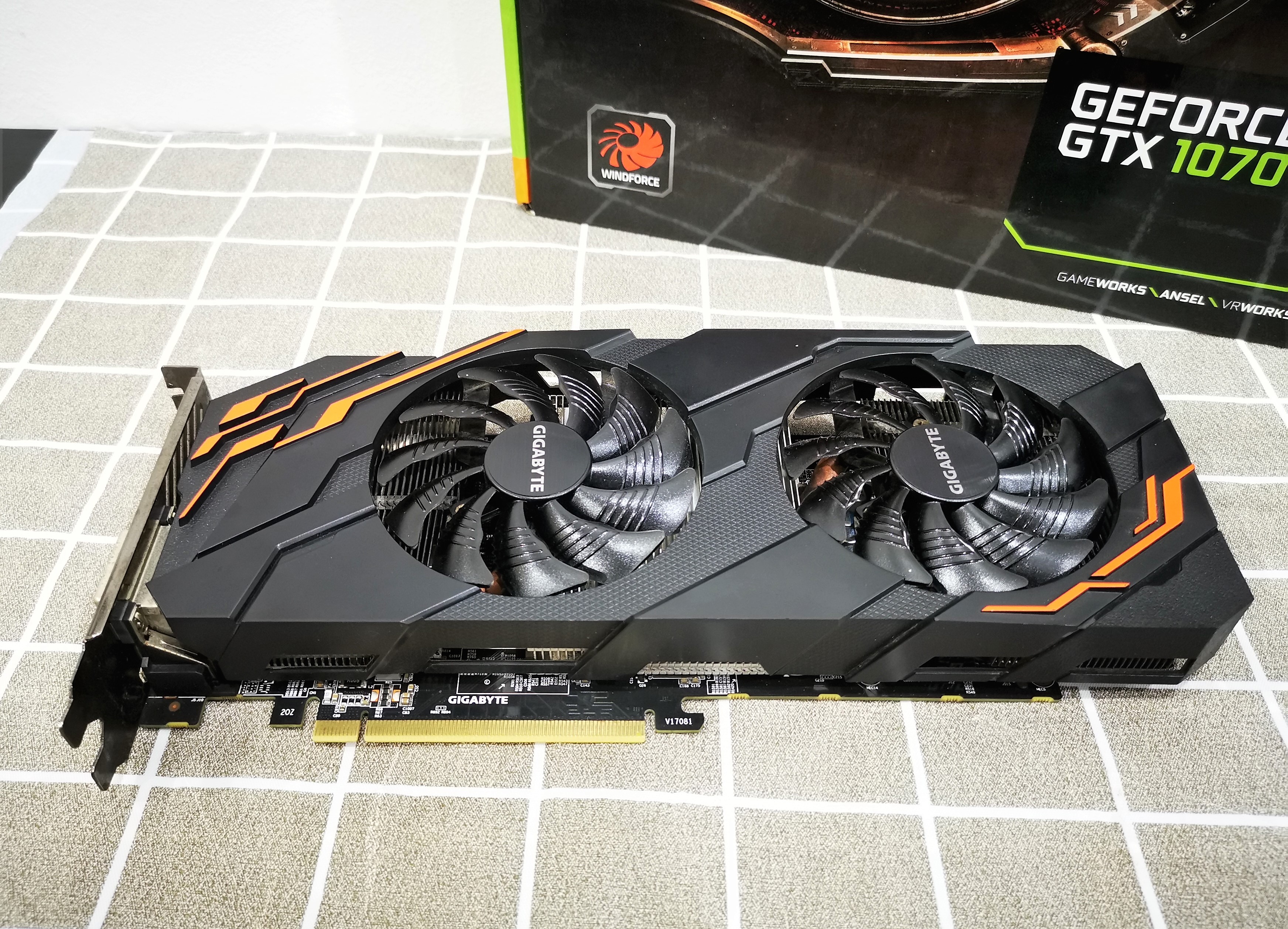 Gigabyte GTX 1070 Ti WINDFORCE 8G GDDR5