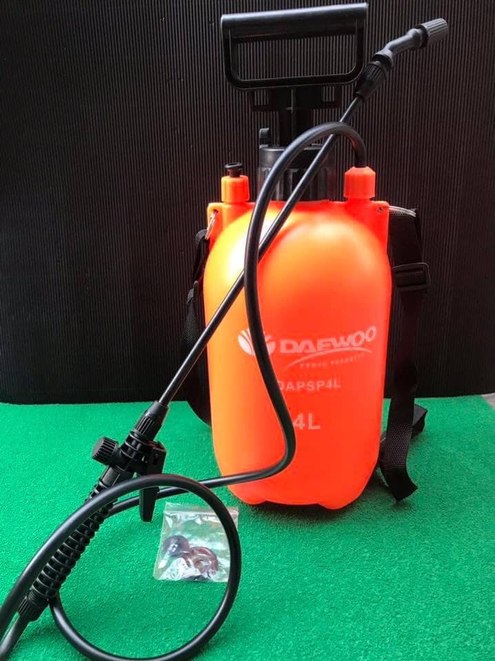 ถังพ่นยามือถือ ชนิดมือโยก Daewoo มีขนาด 1-8 ลิตร