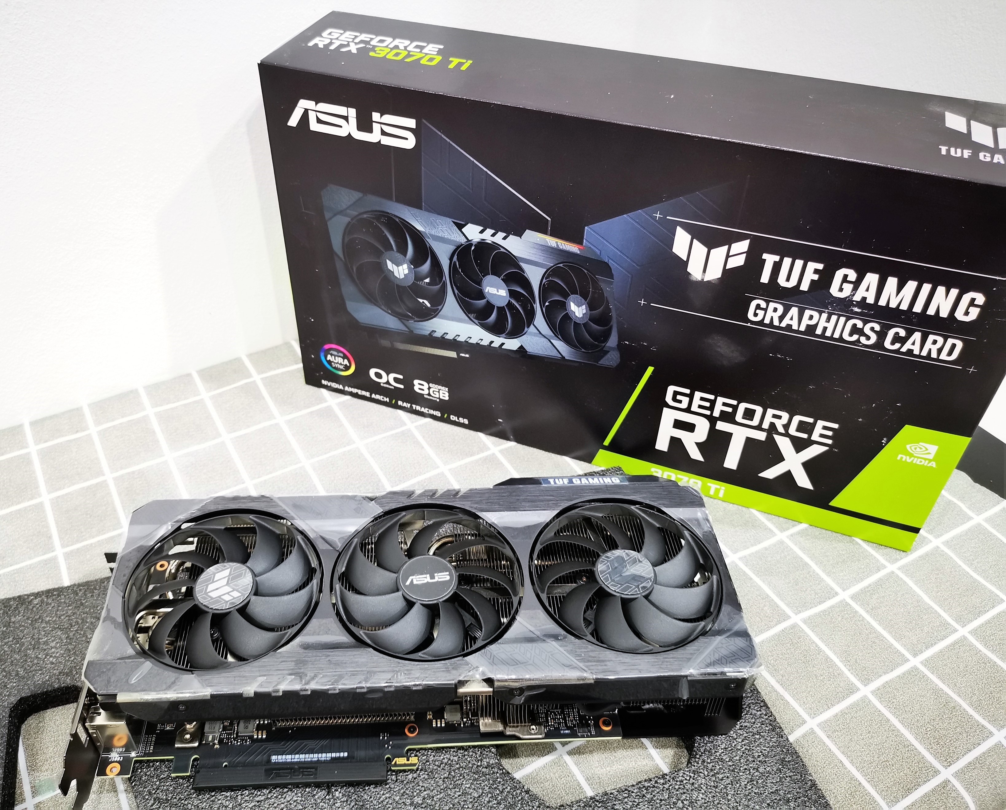 ASUS TUF RTX 3070 TI OC 8GB GAMIMG GDDR6X