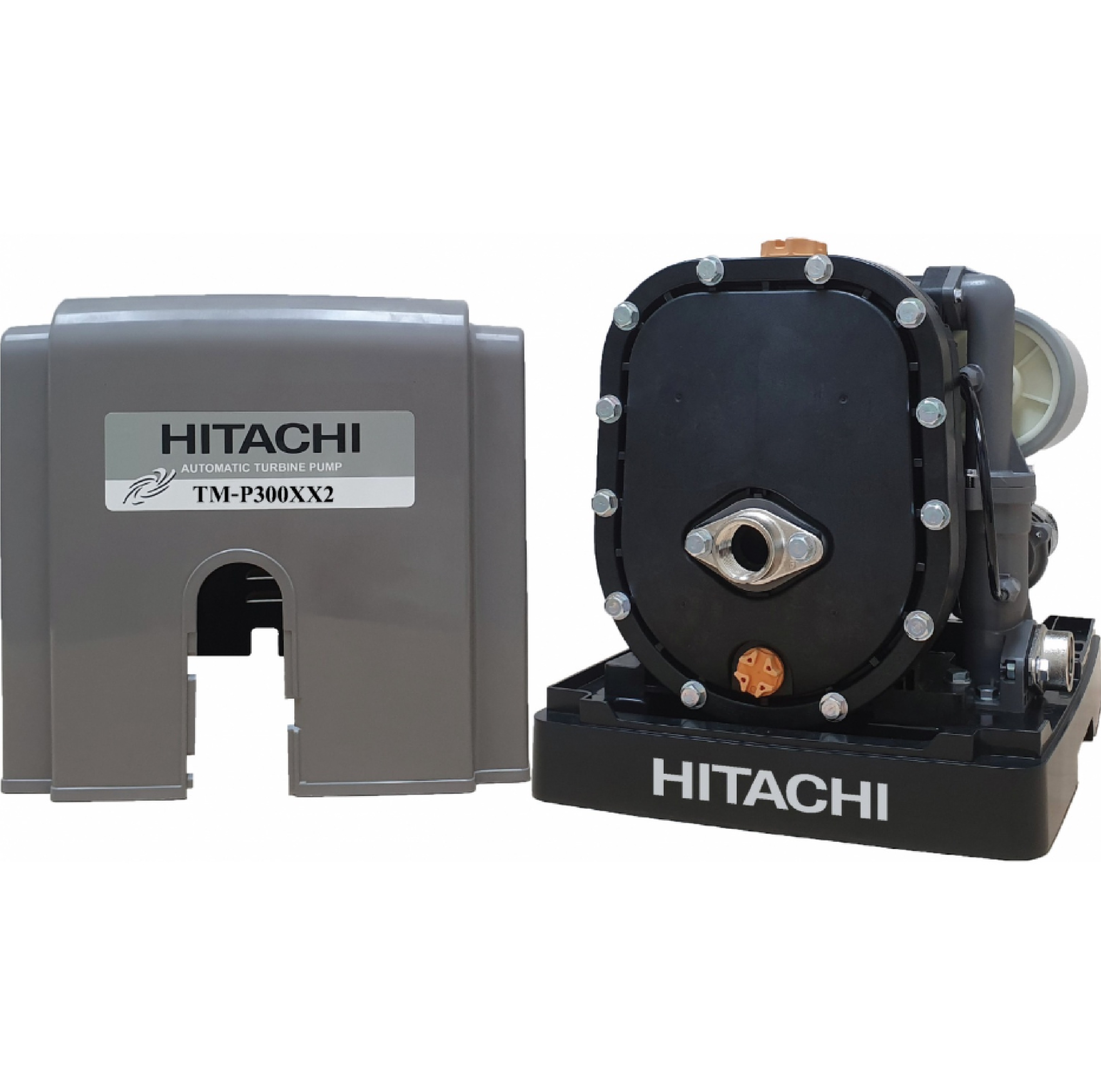 HITACHI ปั๊มน้ำอัตโนมัติแรงดันคงที่ 450W แบบเทอร์ไบน์ รุ่น TMP450XX2 (เสียงเงียบ)