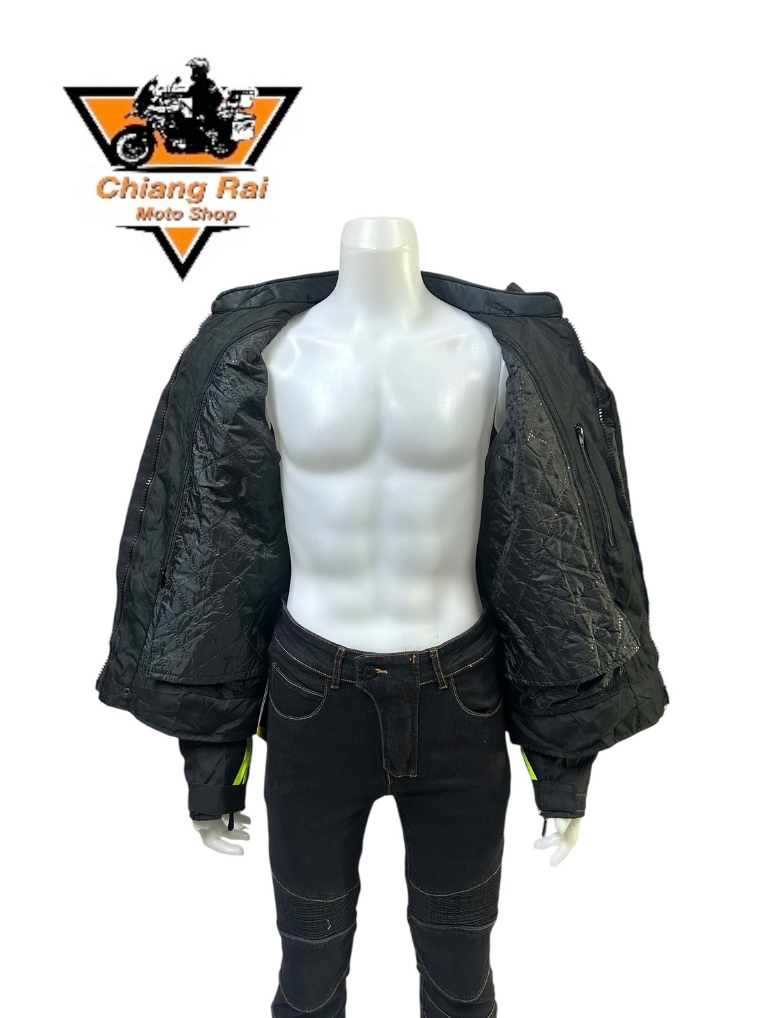 เสื้อขี่มอเตอร์ไซด์( มือสอง) CRSB 068 : อก 52" ยาว 27" (XL) **RideX**