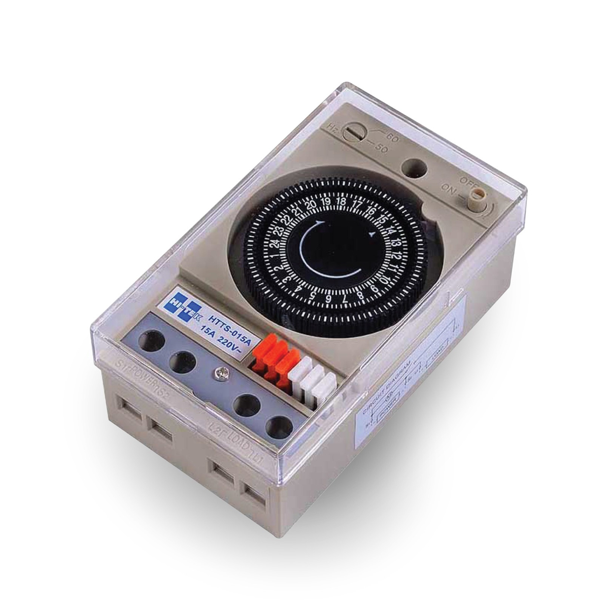 HI-TEK สวิทซ์ตั้งเวลา 15A รุ่น HTTS015A