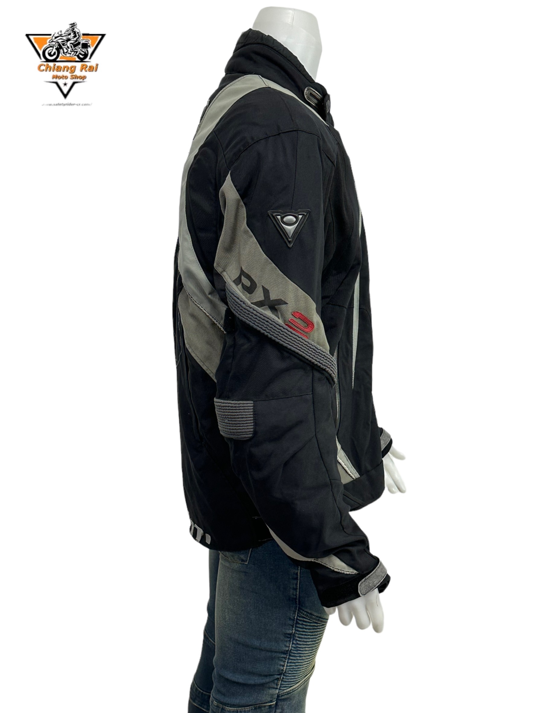 เสื้อขี่มอเตอร์ไซด์( มือสอง) RCSA 801 : อก 46-48" ยาว 24" (L) REV'IT!