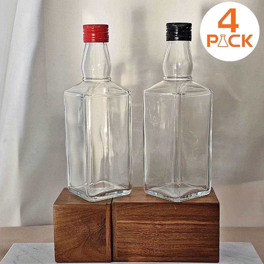 (บรรจุกล่องละ 70ใบ)ขวดแก้ว 375ml รุ่นJD+ฝาเกลียวเหล็กแบบล็อคขอบ