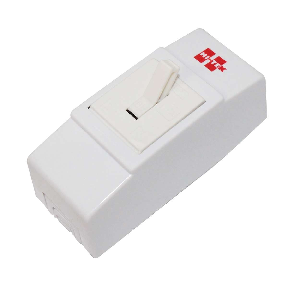 HI-TEK เบรกเกอร์ 2P 10A รุ่น HT28 สีขาว