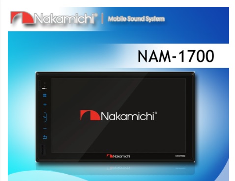 เครื่องเล่นติดรถยนต์ 2Din ยี่ห้อ Nakamichi รุ่น NAM1700 (Mirror Link)