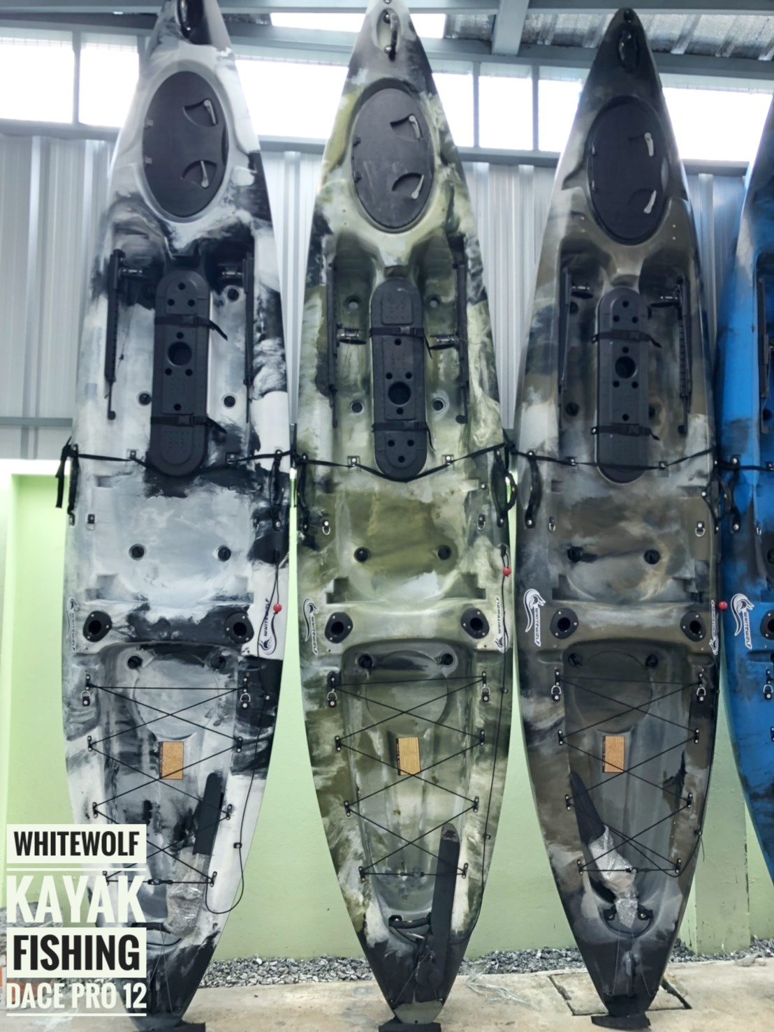 เรือคายัคตกปลา 12 ฟุต / Fishing kayak 12 ft