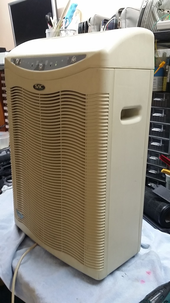 ซ่อมเครื่องฟอกอากาศ ยี่ห้อ SAC รุ่น HAC-400 อาการเปิดไม่ติด