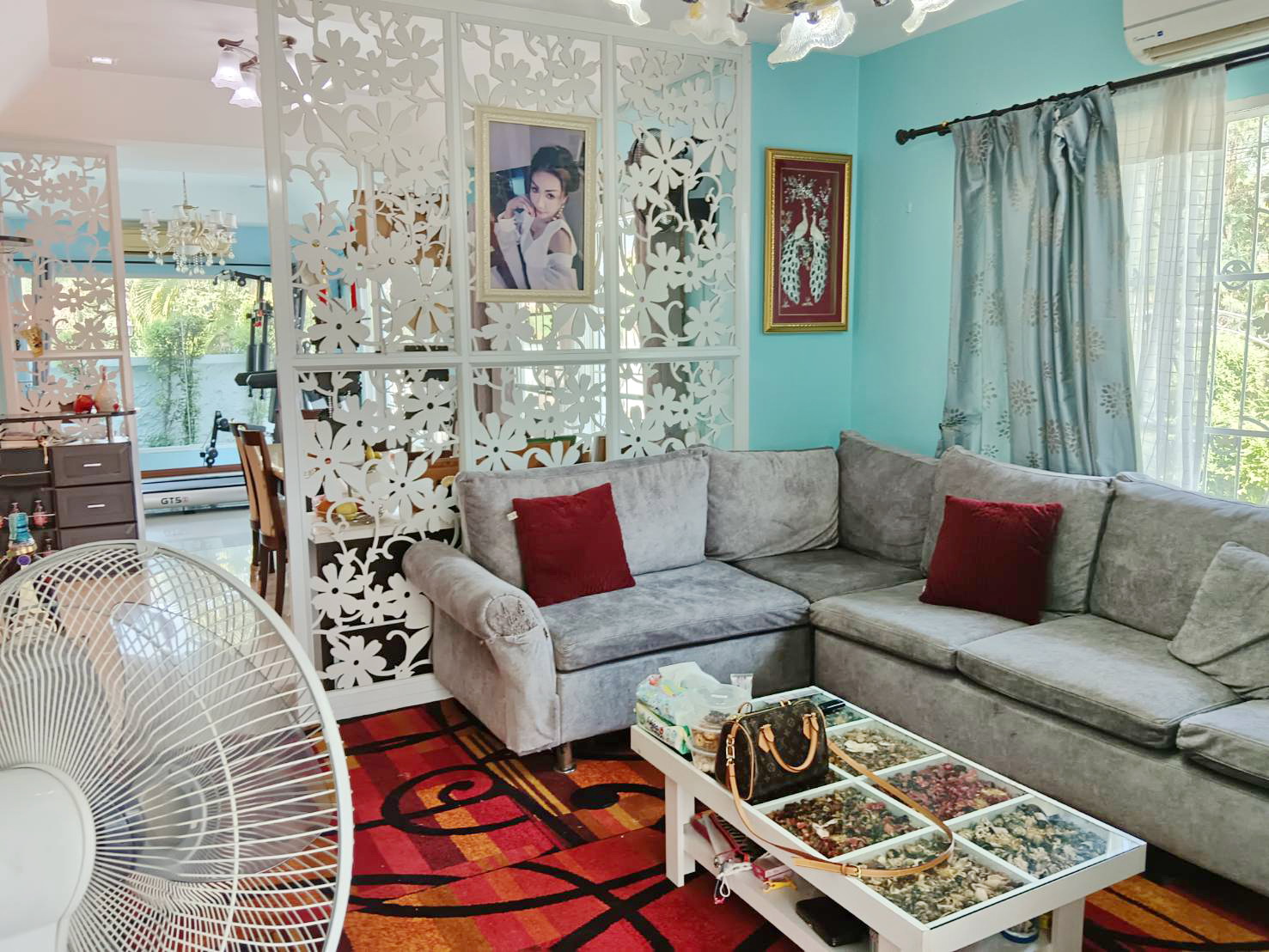 ขายบ้านเดี่ยว หลังมุมขนาด 99 ต.ร.ว ต่อเติม ปรับปรุงบบ้านตามรูป โครงการบ้าน บ้านปาริชาต 345