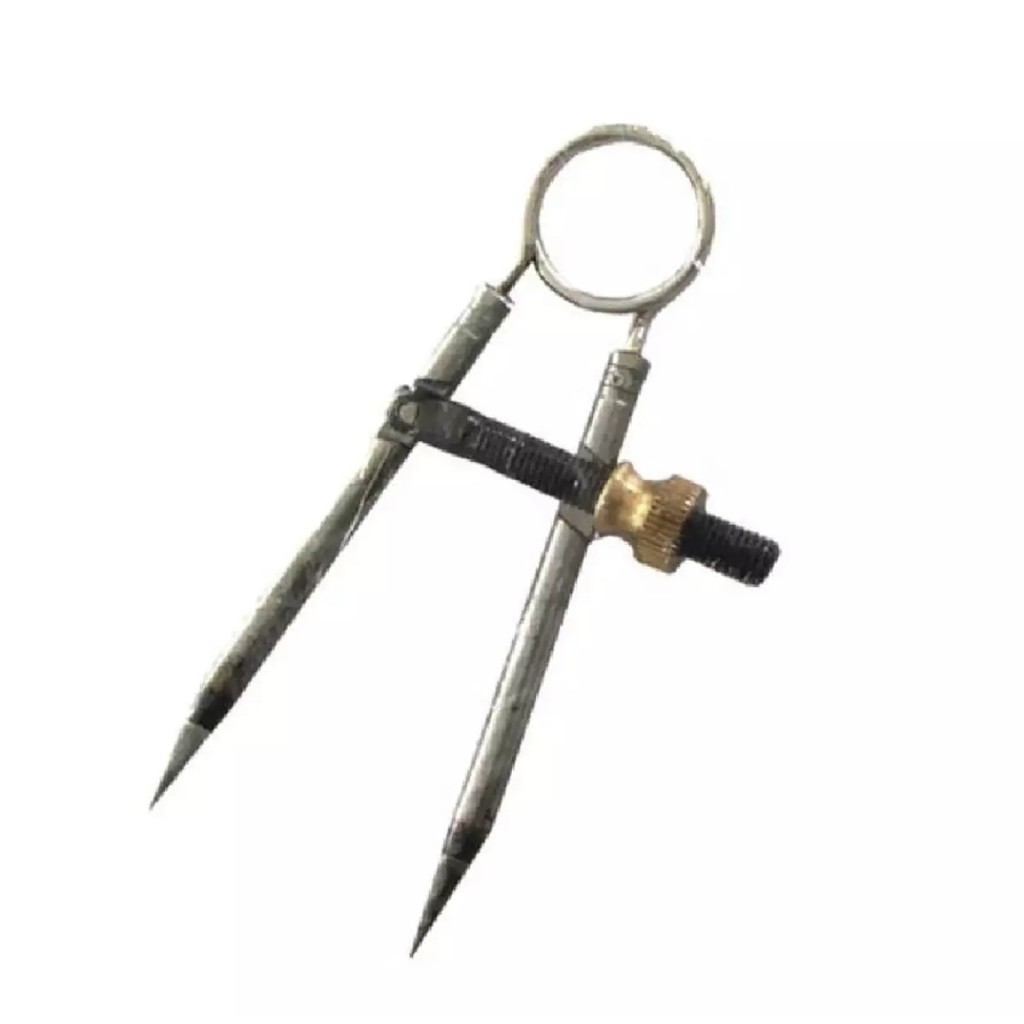 วงเวียนขีดโลหะแบบสปริง 3 นิ้ว วงเวียนตัดกระดาษ