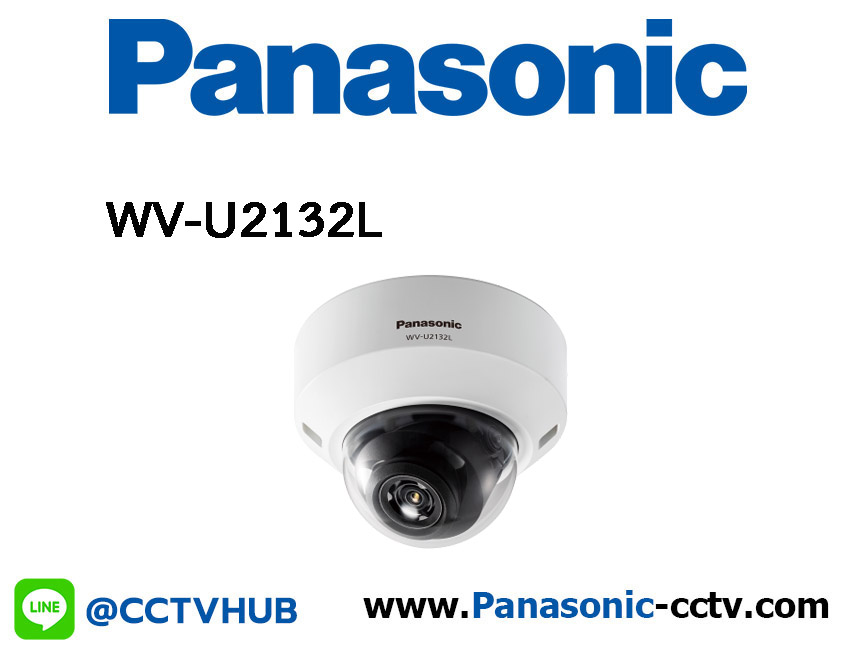 WV-U2132L (2MP(FHD), Indoor DOME, 2.9-7.3mm, True D/N, Super Dynamic 120dB, IR LED 30m.)