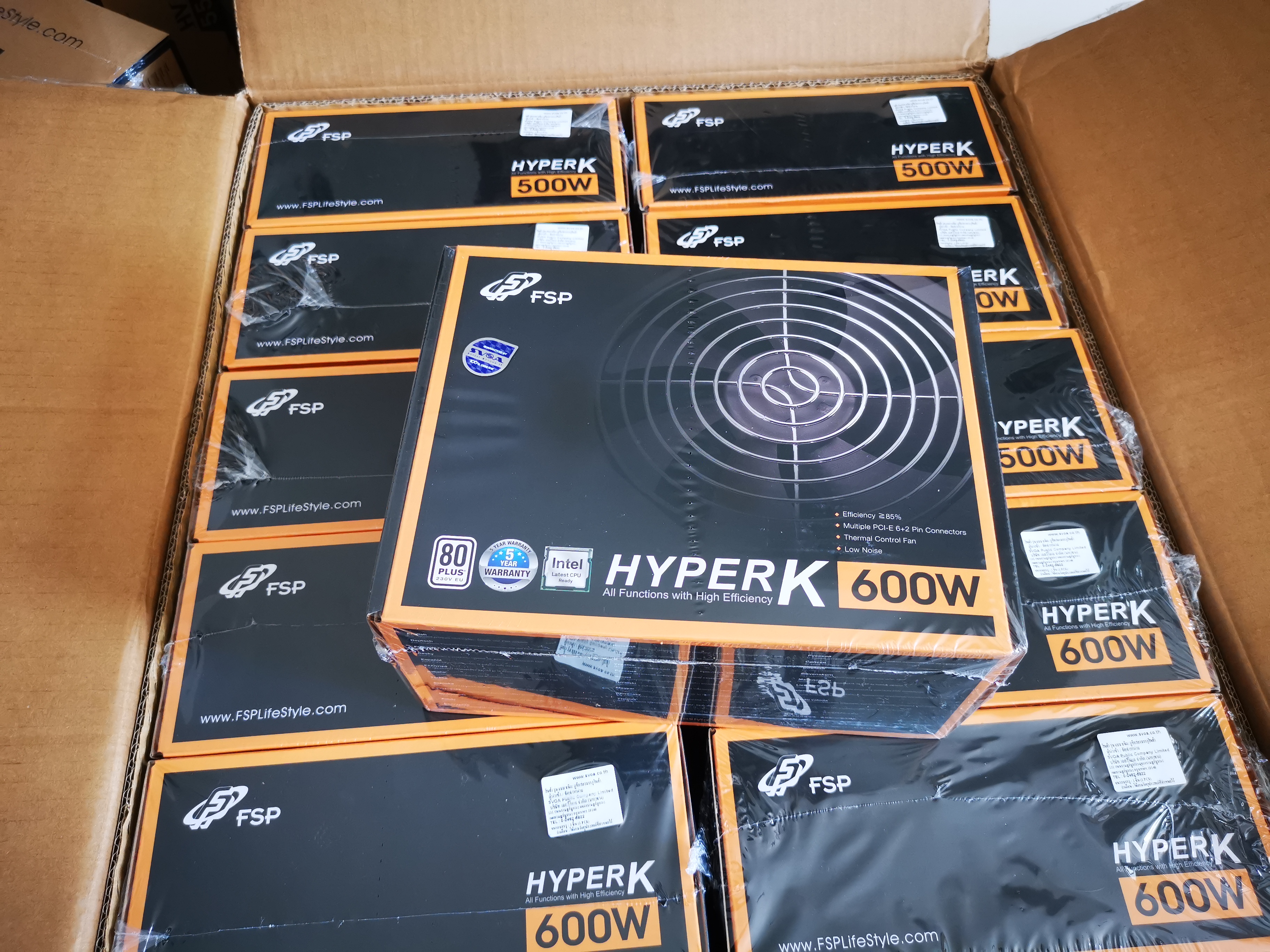 FSP HYPER K 600W (80+ WHITE)