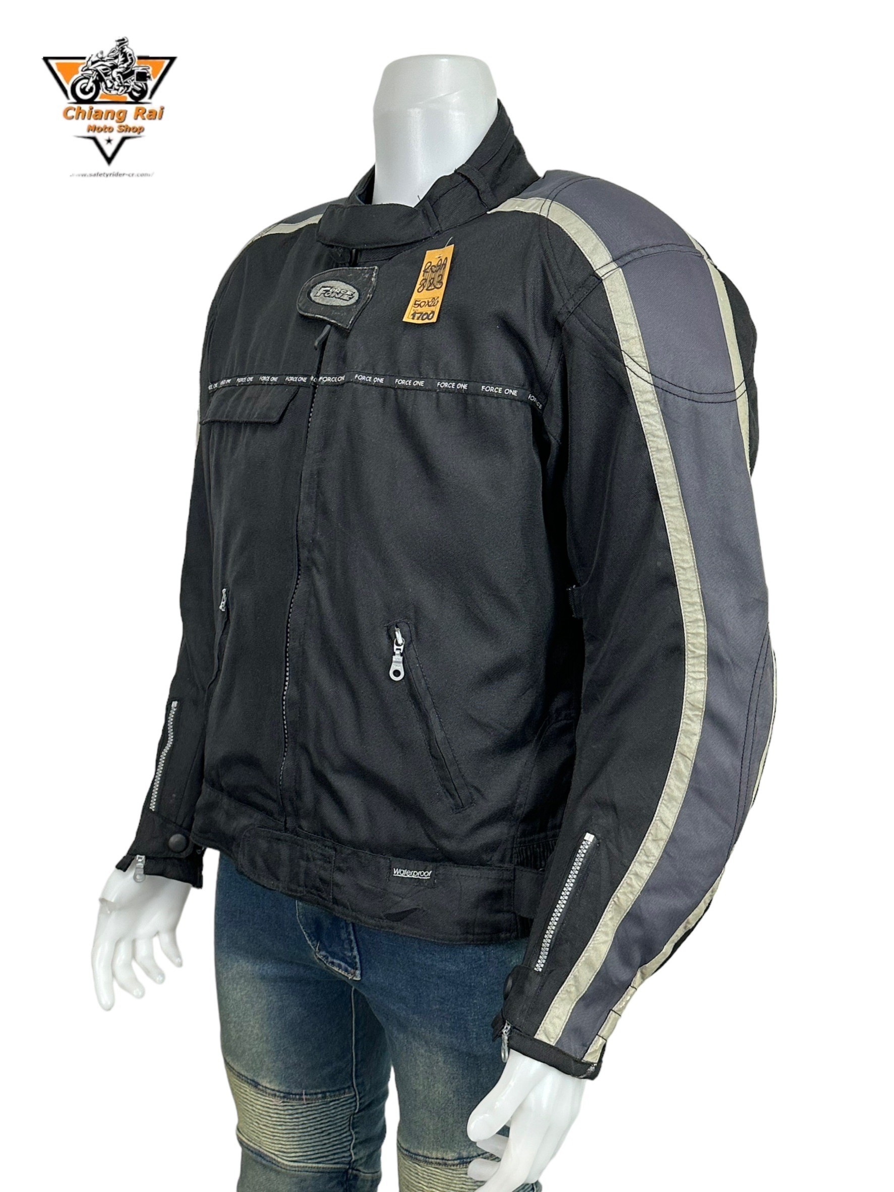 เสื้อขี่มอเตอร์ไซด์( มือสอง) RCSA 823 : อก 50" ยาว 26" (XL) **Force**