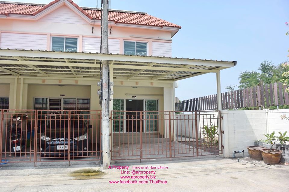 ให้เช่า ทาวน์ เฮ้าส์หลังมุม ธัญบุรี คลอง7