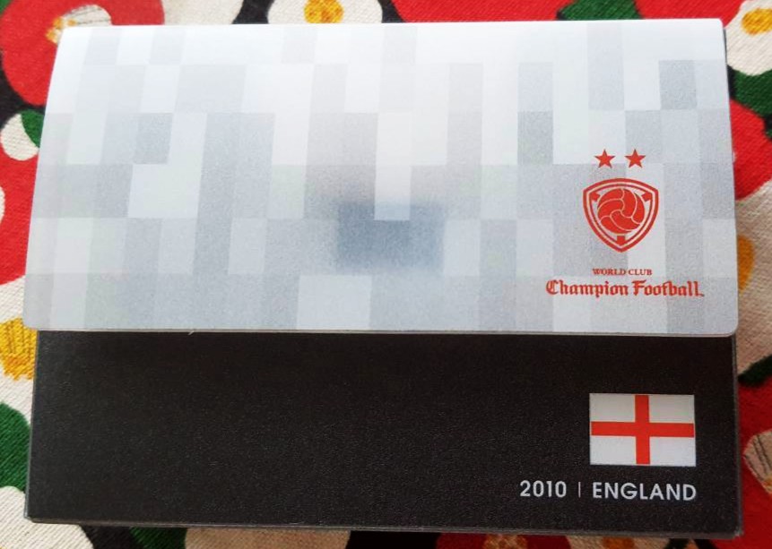 กล่อง ใส่ การ์ด นามบัตร ใส่ของ พกพา WCCF จากญี่ปุ่น World Club Champion Football ฟุตบอล Size : 10 x 7.5 cm