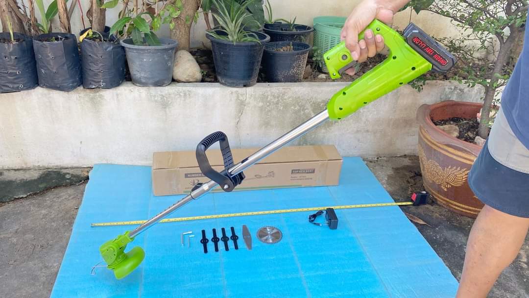 เครื่องตัดหญ้าแบต Onsen 128V รุ่นใหม่