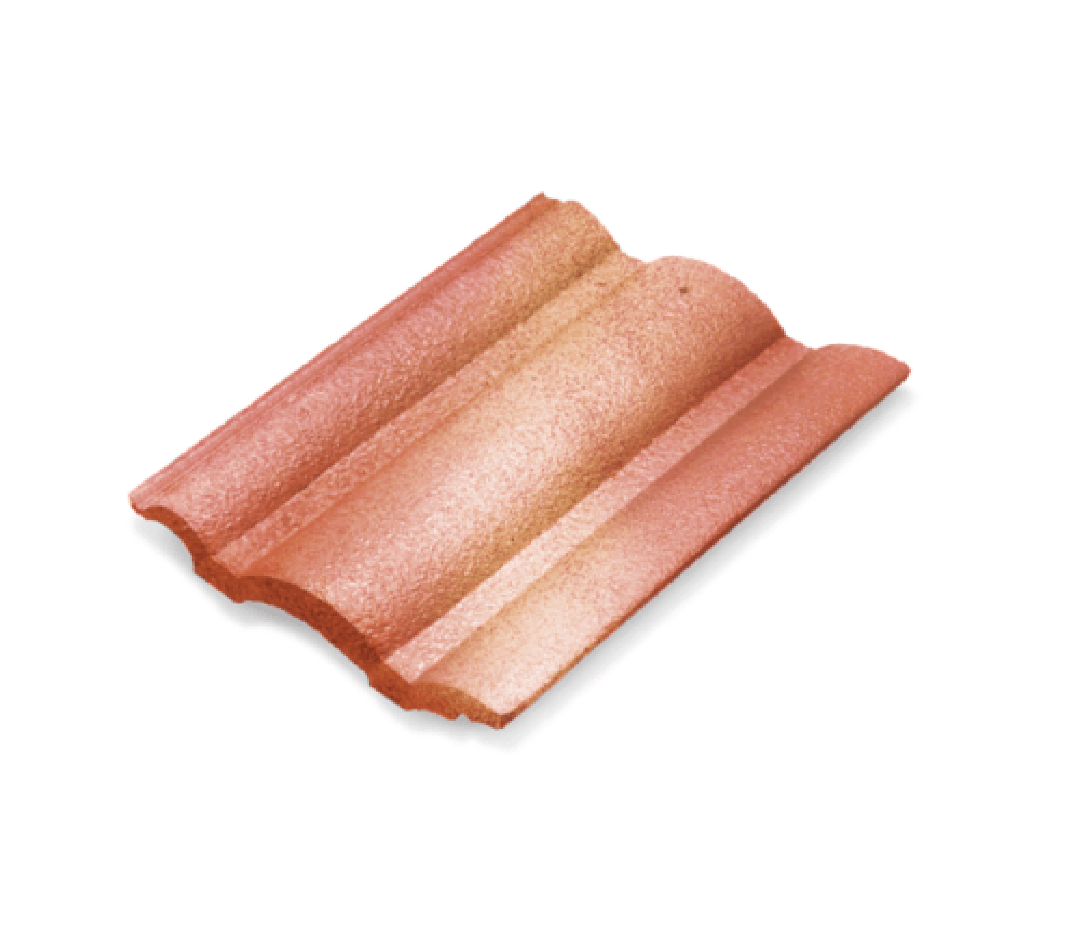 ดูร่าวัน กระเบื้องหลังคาคอนกรีต ลอนเศรษฐี สีส้มรุ่งอรุณ