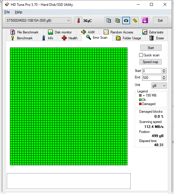 HDD Seagate 500GB
