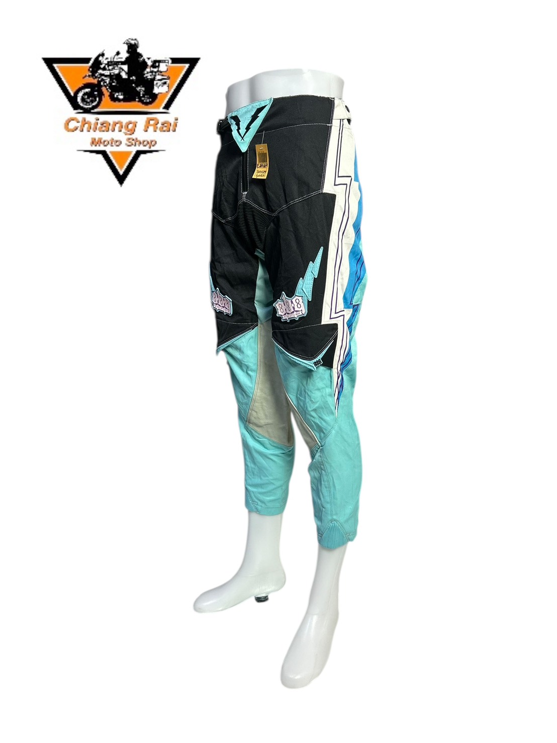 กางเกงขี่มอเตอร์ไซด์ ( มือสอง ) E&A 669: เอว 30" ยาว 29" **888**