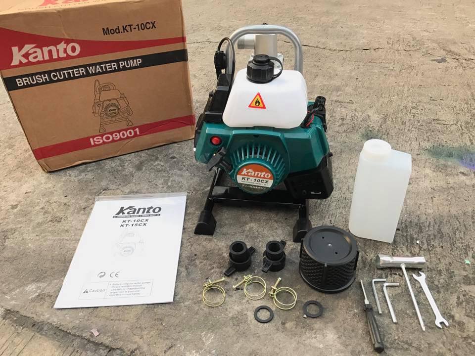 ปั๊มน้ำเครื่องยนตร์ ใช้น้ำมันเบนซิน ยี่ห้อ Kanto รุ่น KT-10CX