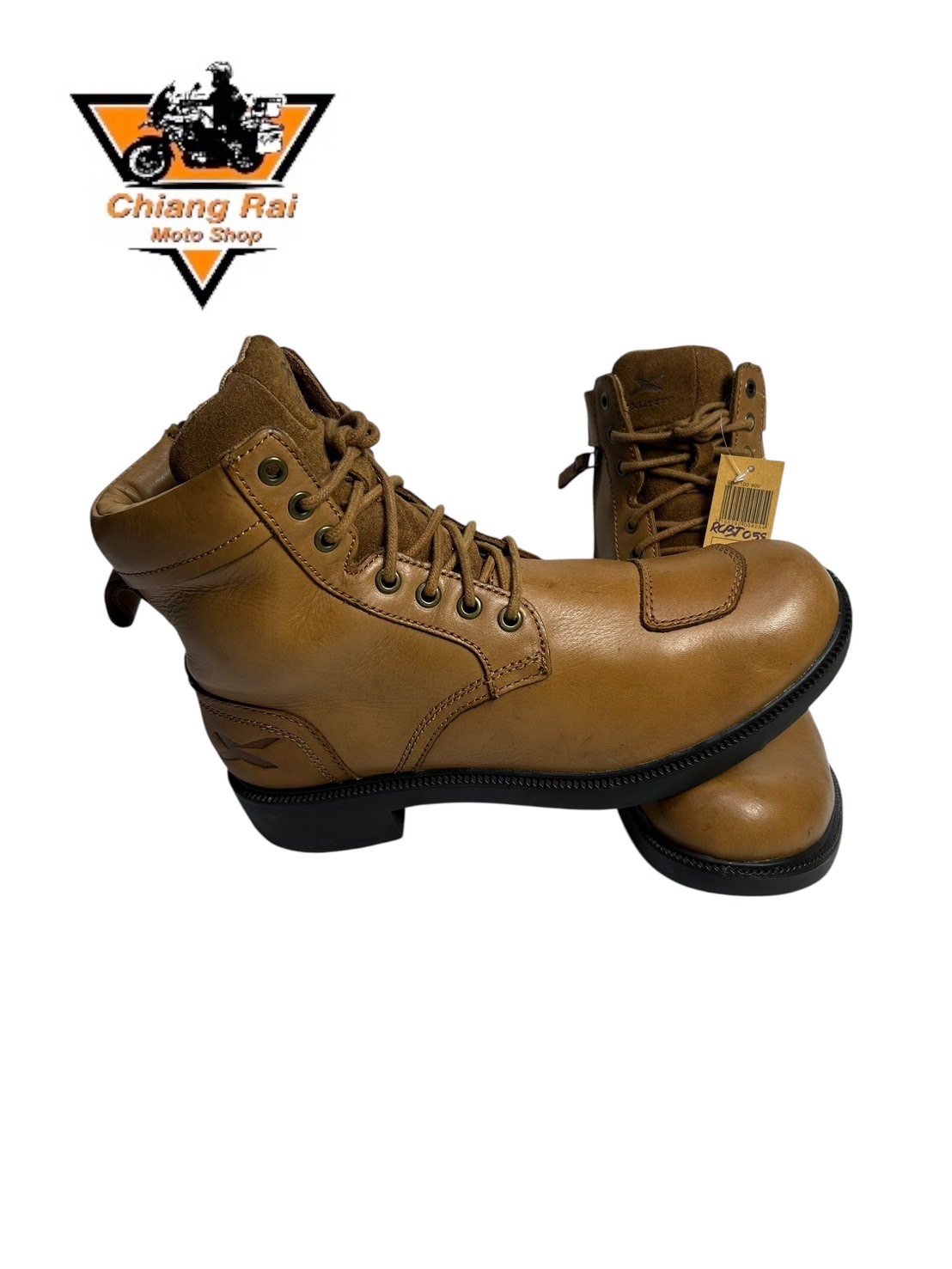 รองเท้าขี่มอเตอร์ไซด์( มือสอง) RCBT-058 Size ขนาดจากป้าย 41:EUR / 7:UK / 26:Cm.(Exustar)