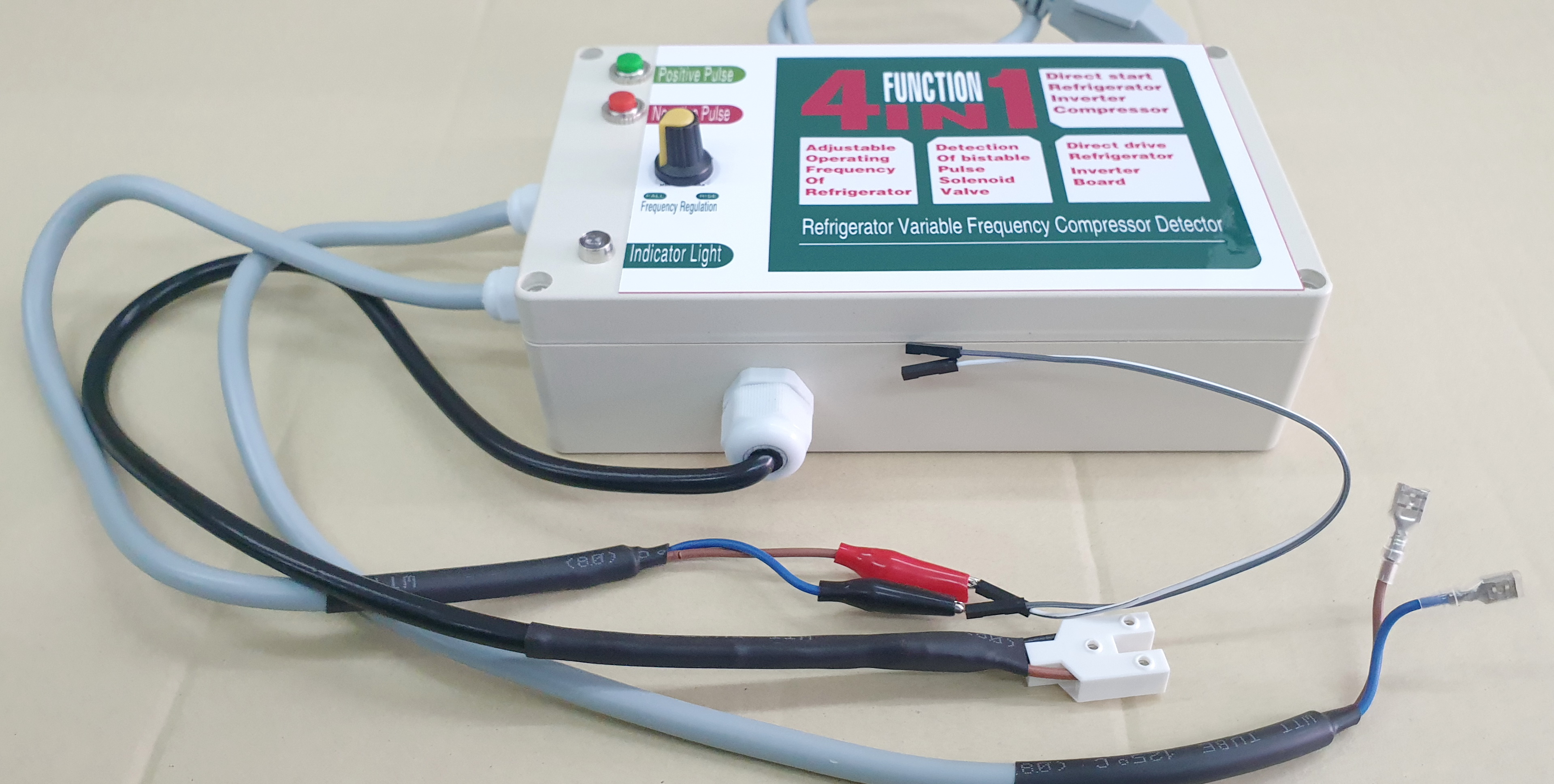 4in1 (รุ่นใหม่) เครื่องมือทดสอบคอมเพรสเซอร์ตู้เย็น ระบบอินเวอเตอร์