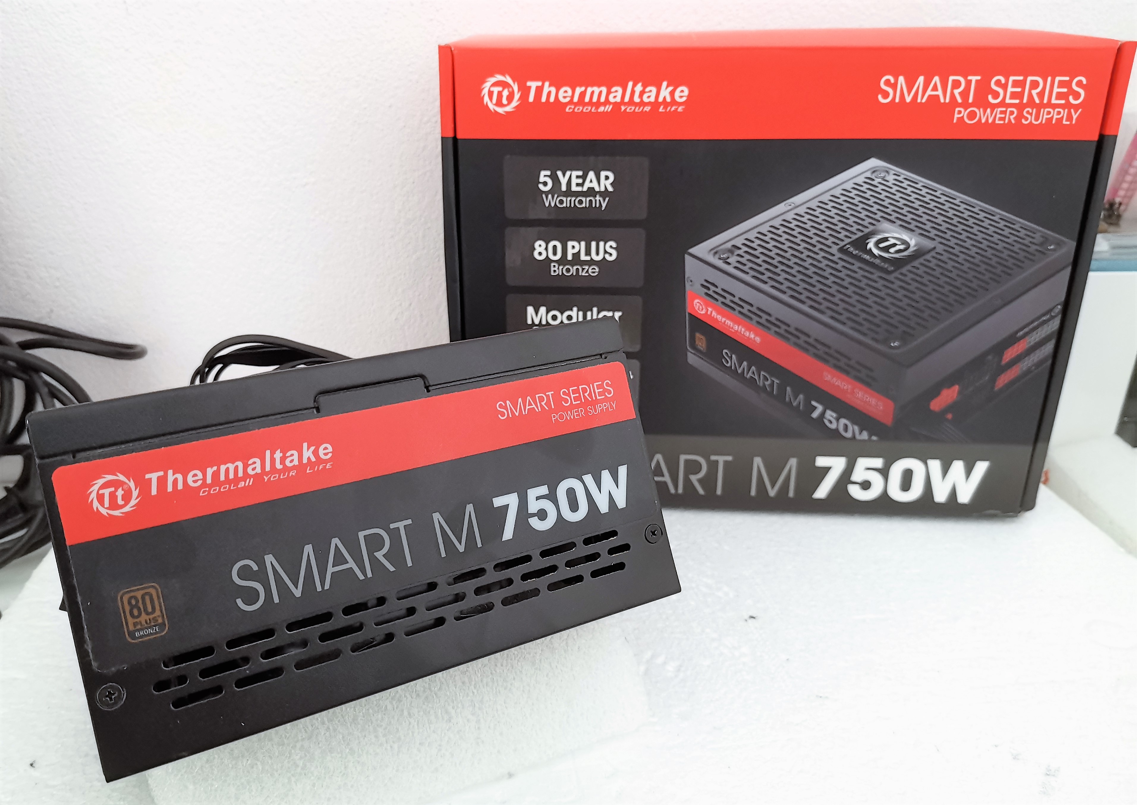 PSU THERMALTAKE 750W SMART M (80+BRONZE)