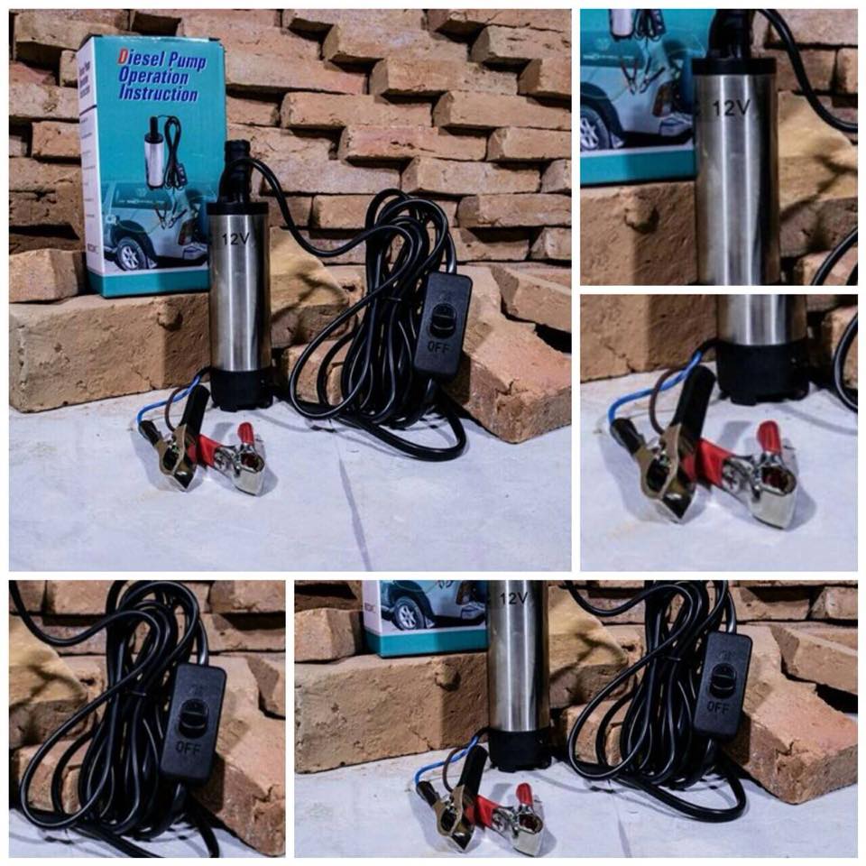 PUMP ปั้มดูดดีเซลพกพา 12v