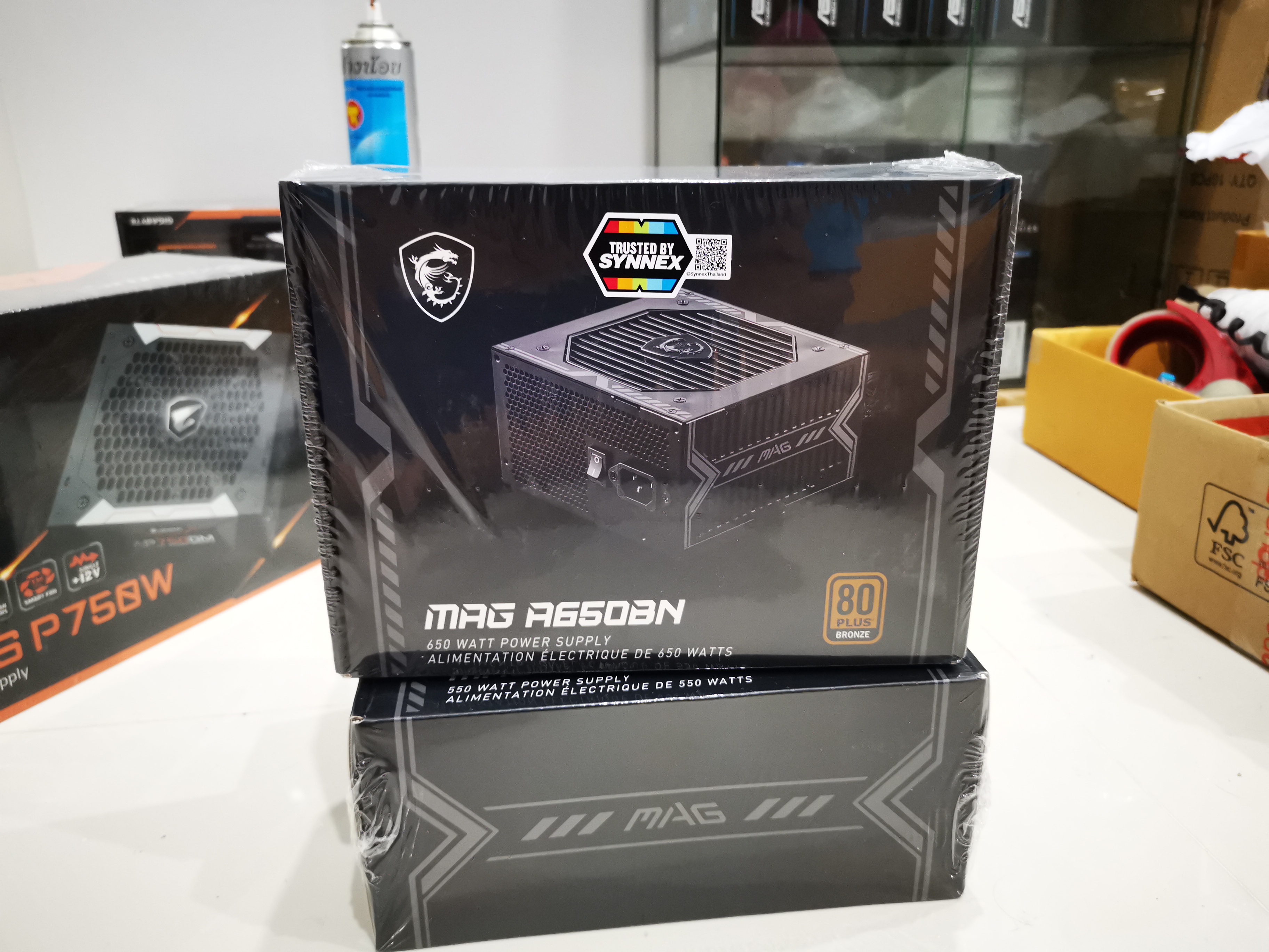 PSU MSI MAG A650BN 650W (80+ Bronze)