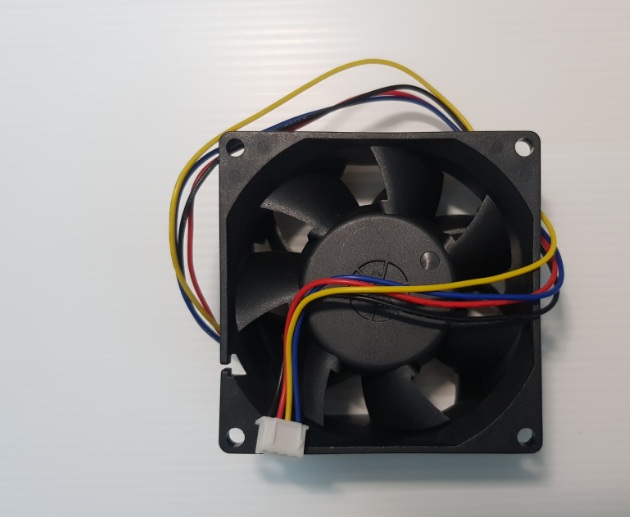พัดลม 8CM 12VDC 4 สาย