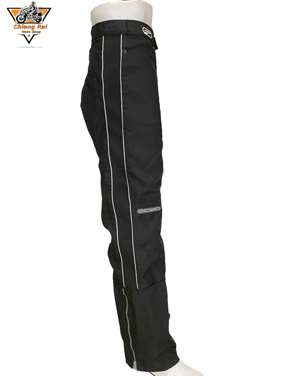 กางเกงขี่มอเตอร์ไซด์ ( มือสอง ) E&A 460: เอว 36" ยาว 33" **Fustraing**