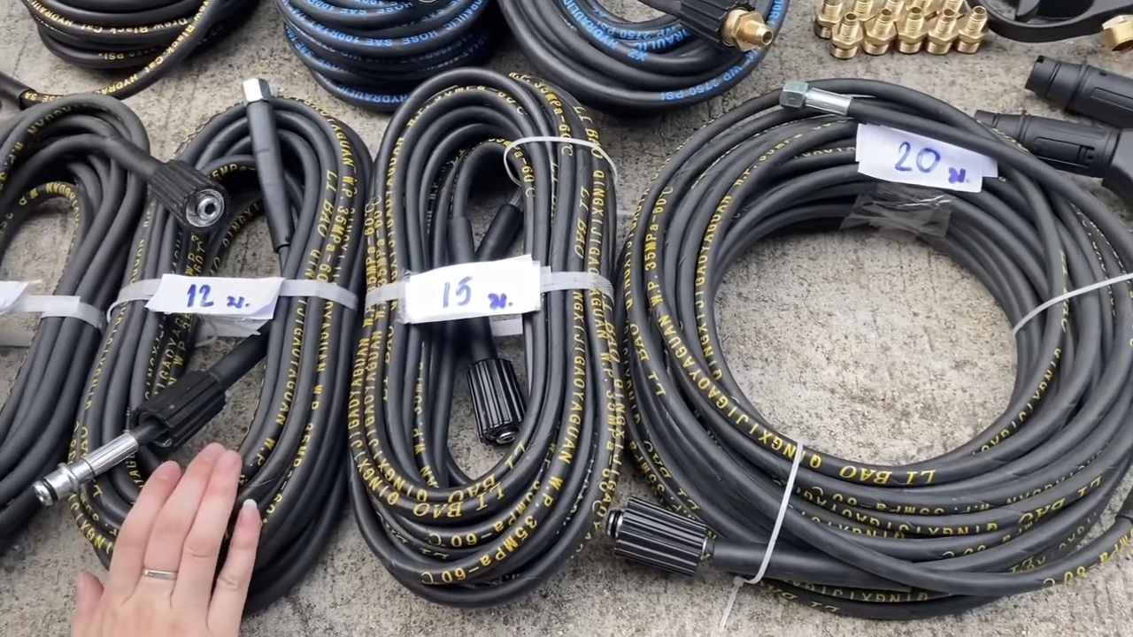 สายอัดฉีด มีหลายขนาด