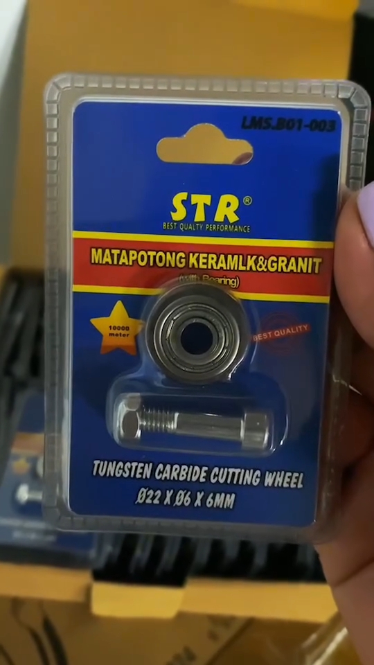 ใบมีด ลูกกลิ้ง อะไหล่แท่นตัดกระเบื้อง รางตัดกระเบื้อง ทุกขนาด ขนาด22x6x6mm.