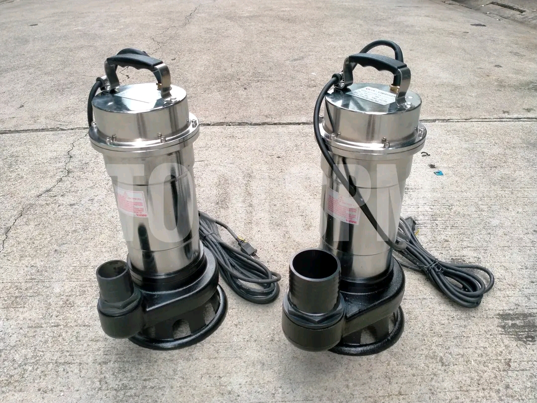 ปั๊มแช่สแตนเลส ดูดโคลน Win มีให้เลือก ท่อ 2นิ้ว 1แรง และ ท่อ 3นิ้ว 2แรง