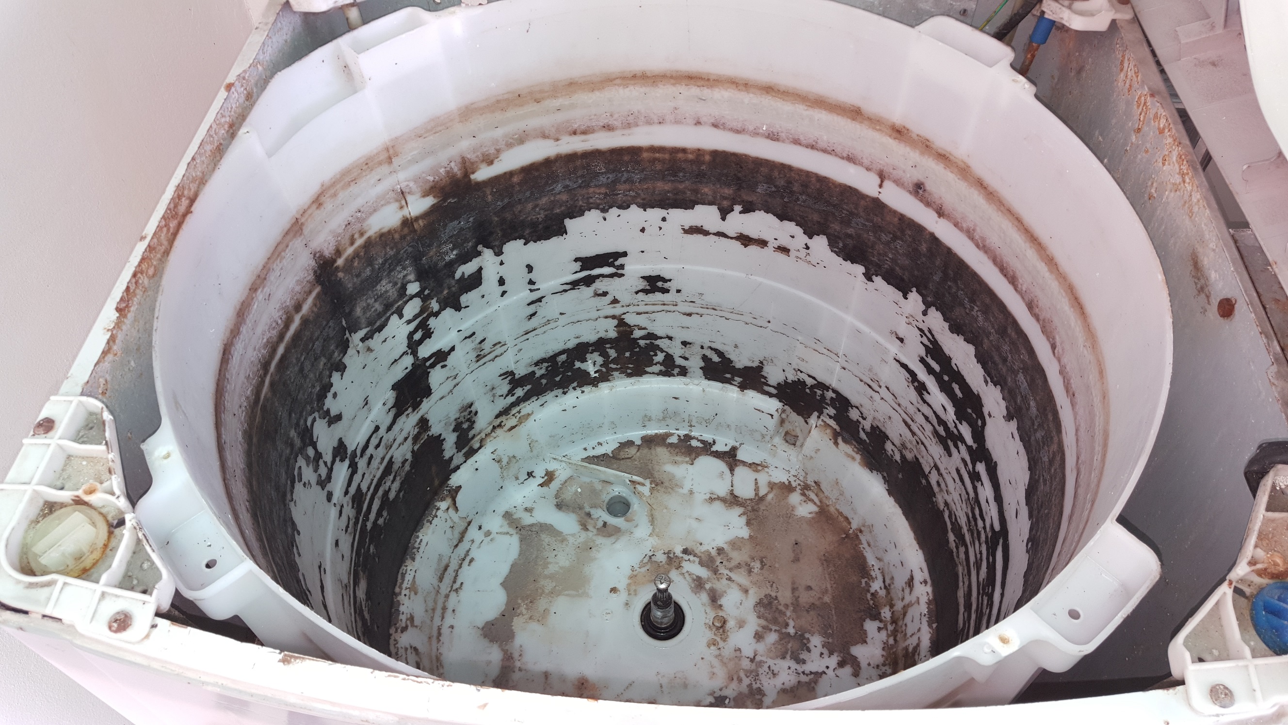 ล้างเครื่องซักผ้า ยี่ห้อ LG รุ่น WF-T8022TD ขนาดถังซัก 8 กิโลกรัม