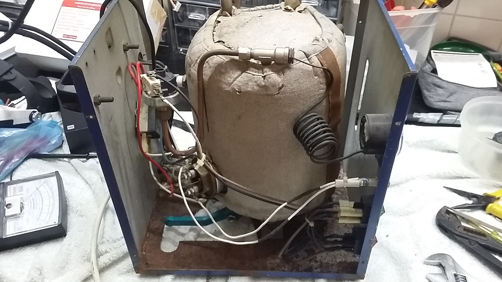 ซ่อมเตารีดไอน้ำอุตสาหกรรม Big Steam 5 อาการไอน้ำไม่ออก