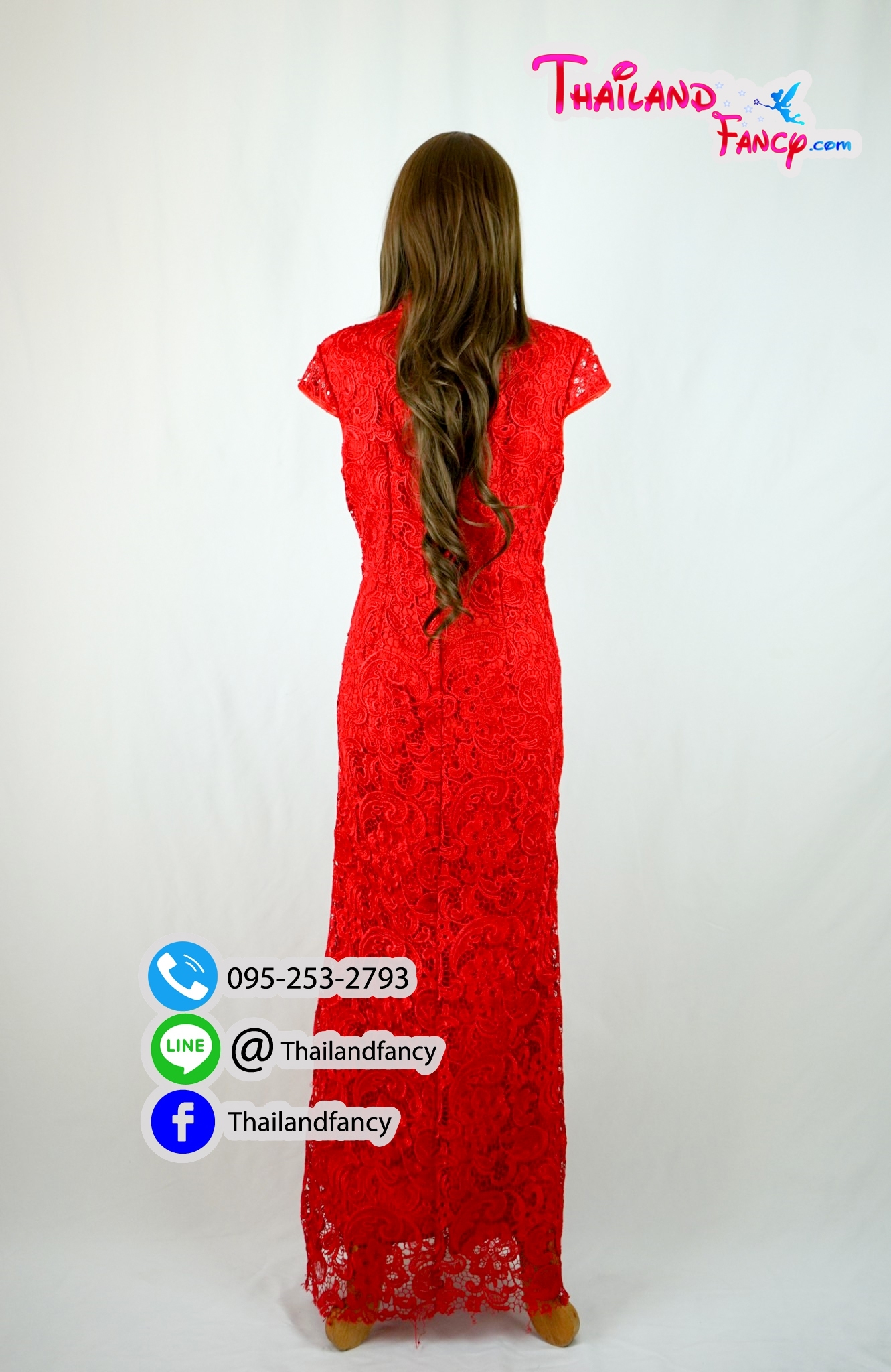 ชุดเช่าแฟนซีผู้หญิง ชุดเจ้าสาวจีน ชุดกี่เพ้าสีแดง ชุดยกน้ำชา ชุดแต่งงานจีน ชุดตรุษจีนผู้หญิง ชุดพรีเวดดิ้งจีนผู้หญิง ชุดกี่เพ้าสีแดงผ้าลูกไม้ทั้งชุด