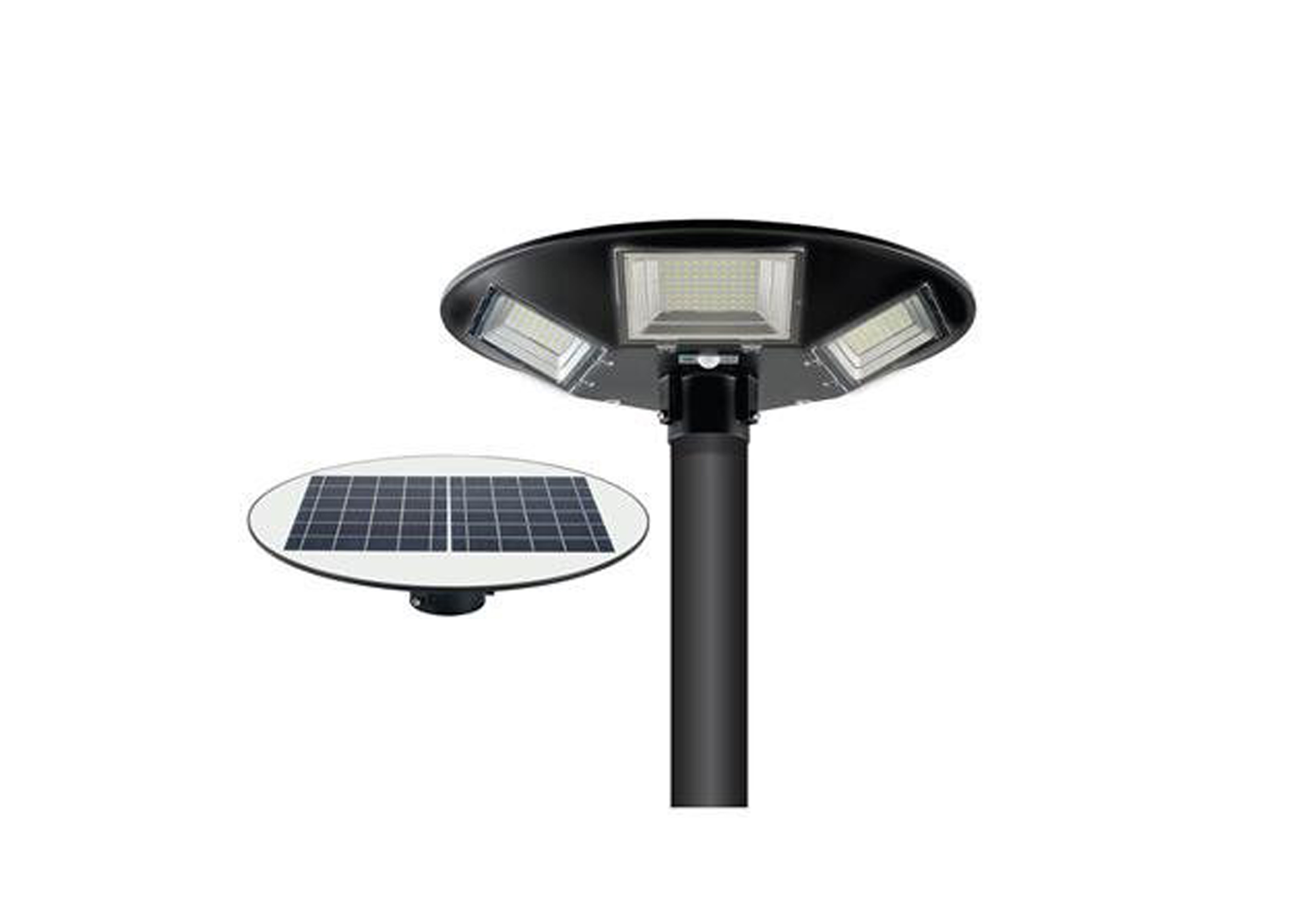 โคมไฟสวนโซล่าร์เซลล์ LED 200W/300W LUMAX